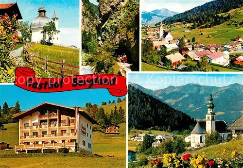 Oberau Tirol Gasthof Bergland Kat. Wildschoenau