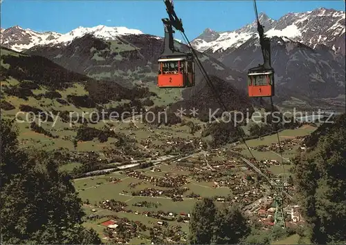 Tschagguns Vorarlberg Schruns Hochjochbahn Alpenpark Montafon Kat. Tschagguns