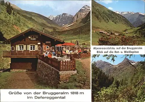 Defereggental Tirol Bruggeralm Kat. Innsbruck