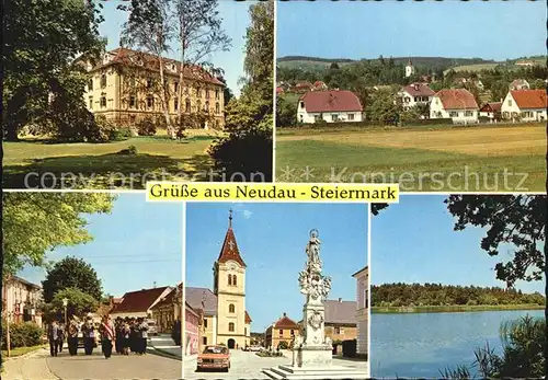 Neudau Steiermark Schloss Kirche Kat. Neudau