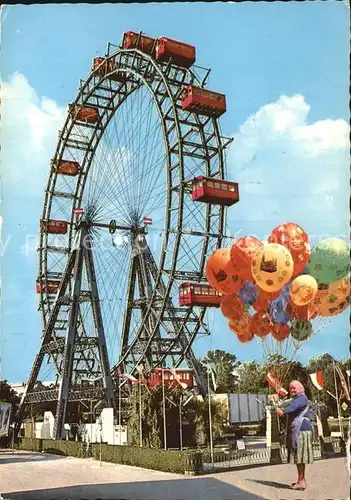 Wien Prater Riesenrad Kat. Wien