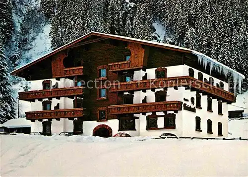 Ginzling Pension Steinbock Kat. Mayrhofen