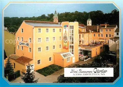 Amstetten Niederoesterreich Hotel Restaurant Guertler Kat. Amstetten