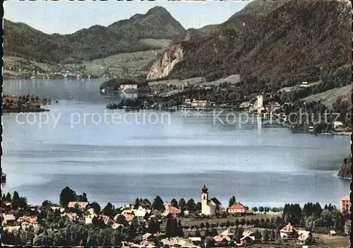 St Wolfgang Wolfgangsee mit den Ortschaften Strobl und St Gilgen Kat. St. Wolfgang im Salzkammergut