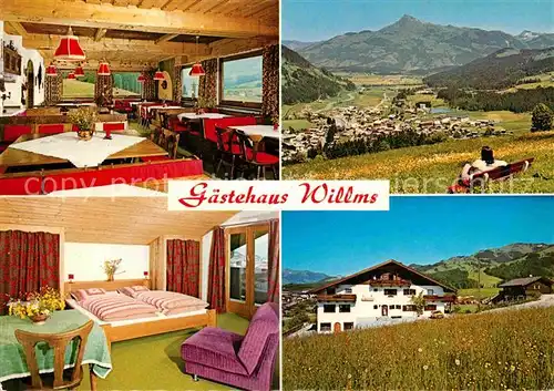 Kirchberg Tirol Gaestehaus Willms Kat. Kirchberg in Tirol