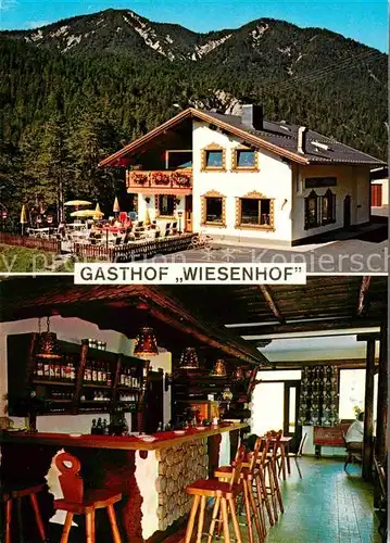 Scharnitz Gasthof Wiesenhof Kat. Scharnitz