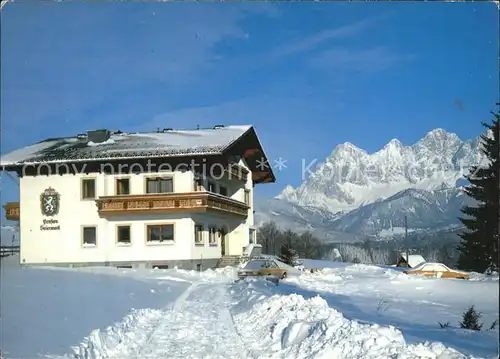 Schladming Obersteiermark Pension Steiermark Winterpanorama Alpen Kat. Schladming