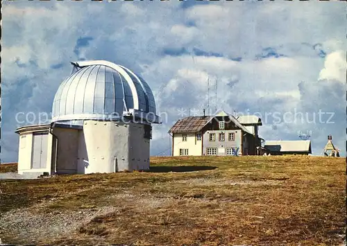 Gerlitzen Plateau mit Sonnenobservatorium und Gipfelhaus  Kat. Arriach