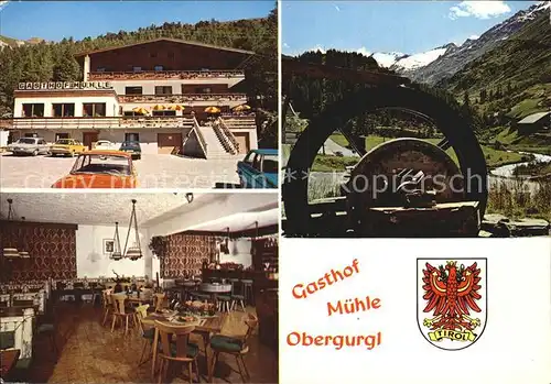 Obergurgl Soelden Tirol Gasthof Muehle Kat. Soelden oetztal
