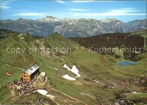 Schruns Vorarlberg Fliegeraufnahme Wormser Huette Kat. Schruns