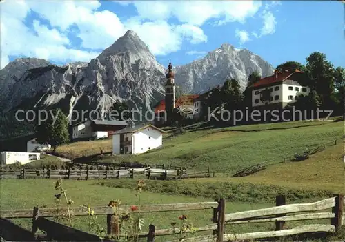 Lermoos Tirol Sonnenspitze Wampeten Schrofen  Kat. Lermoos