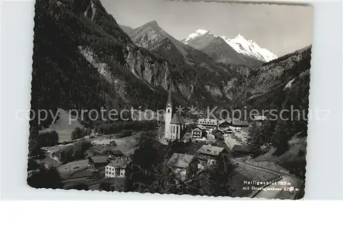 Heiligenblut Kaernten Teilansicht mit Grossglockner Kat. Heiligenblut