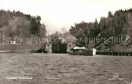 Trollhaettan Slusstrappan Kat. Trollhaettan