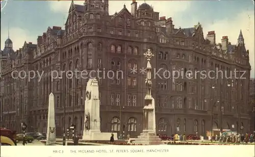 Manchester The Midland Hotel St. Peters Square Kat. Manchester