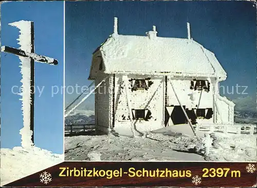 Zirbitzkogel Schutzhaus Gipfelkreuz Kat. Oesterreich