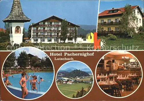 St Egyden Velden Hotel Pachernighof Freibad Kat. Velden am Woerther See