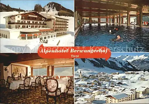 Berwang Tirol Alpenhotel Berwangerhof Kat. Berwang