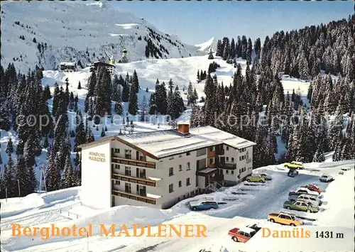 Damuels Vorarlberg Berghotel Madlener Kat. Damuels