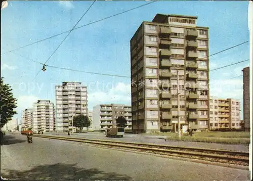 Wroclaw Hochhaus Siedlung Kat. Wroclaw Breslau