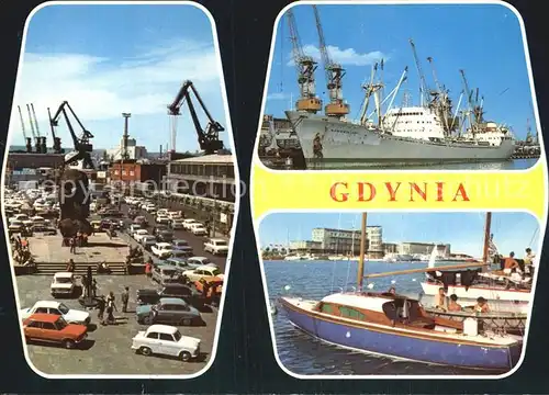 Gdynia Pommern Hafen Kat. Gdynia