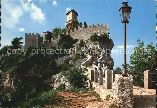 San Marino Repubblica Erster Turm
