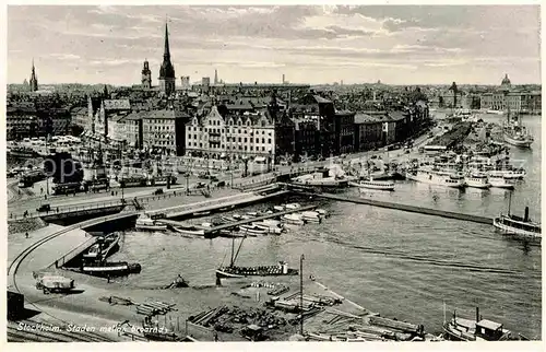 Stockholm Staden Hafen  Kat. Stockholm