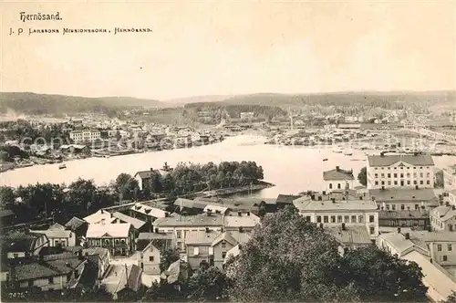 Haernosand Panorama Luftbild Kat. Insel Haernoen