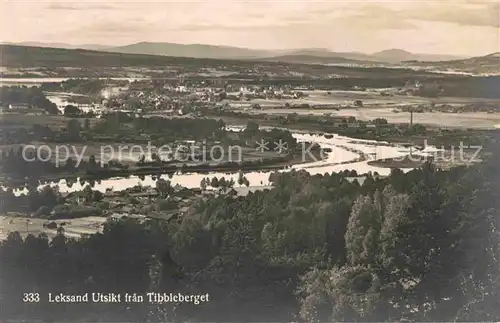 Leksand Panorama Tibbleberget Kat. Leksand