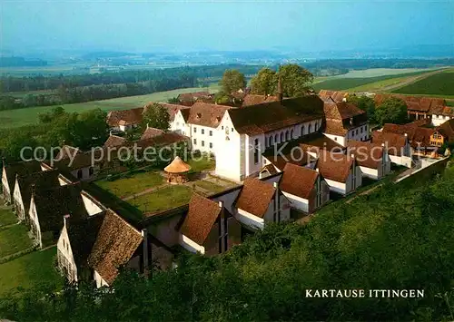 Ittingen Fliegeraufnahme Kartause Kat. Warth