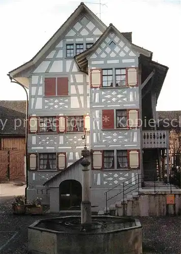 Thurgau Schweiz Haus zur alten Farb Kat. Frauenfeld