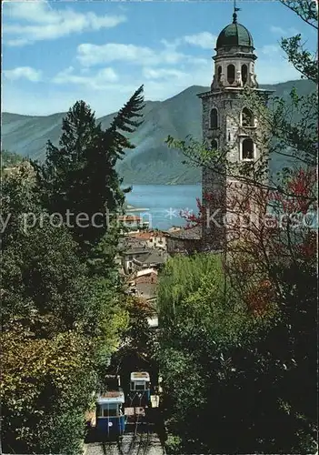 Lugano TI Kathedrale Drahtseilbahn Kat. Lugano