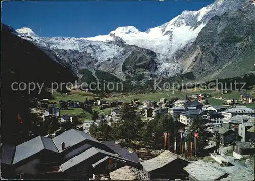 Saas Fee Allalinhorn Feegletscher Alphubel Kat. Saas Fee