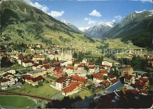 Klosters GR Blick gegen Silvretta Kat. Klosters