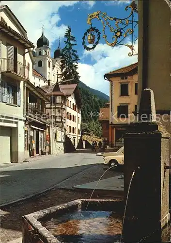 Disentis GR Dorfpartie Kat. Disentis