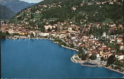 Locarno Lago Maggiore Fliegeraufnahme