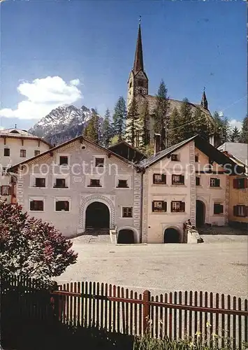 Scuol Tarasp Vulpera Alpine Heilbad Kat. Scuol