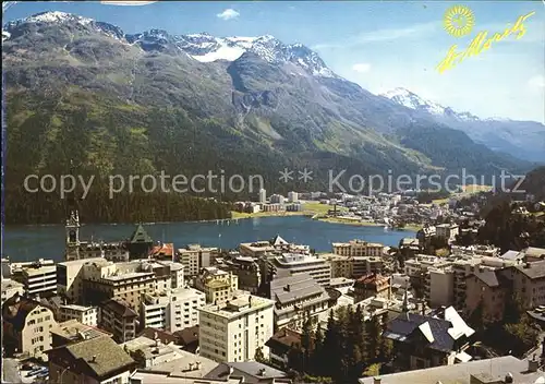 St Moritz GR Dorf Bad  Kat. St Moritz