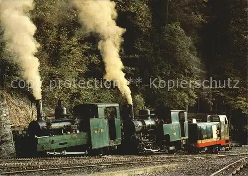 Brienz Rothornbahn Lok 2 Lok 7 Lok 9 Kat. Eisenbahn
