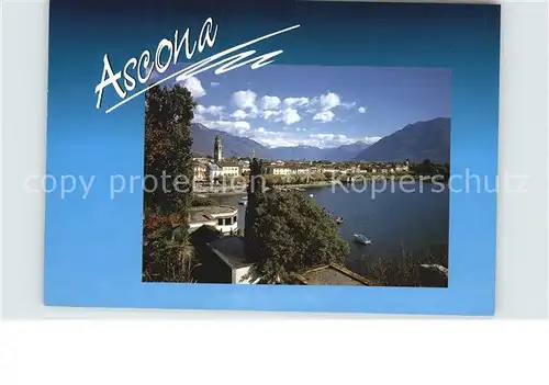 Ascona Lago Maggiore Teilansicht 