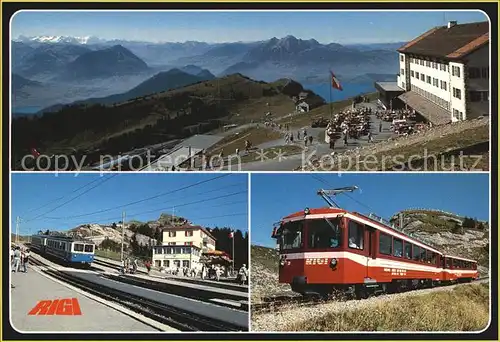 Rigi Kulm Bergbahn Kat. Rigi Kulm