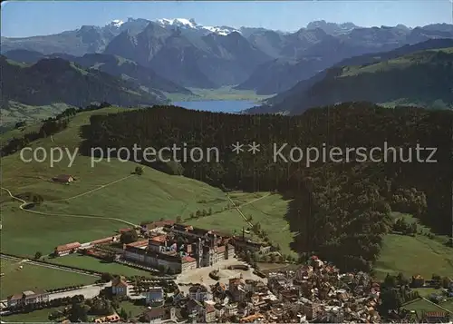 Einsiedeln SZ Panorama  Kat. Einsiedeln