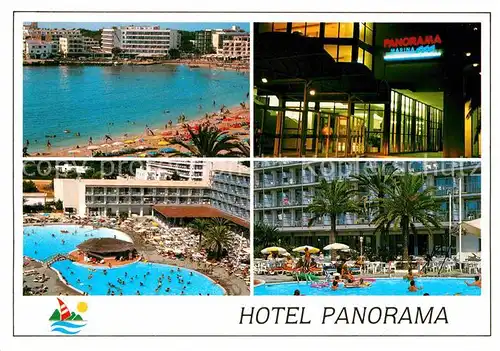 Ibiza Islas Baleares Hotel Panorama Strand Swimmingpool Kat. Ibiza