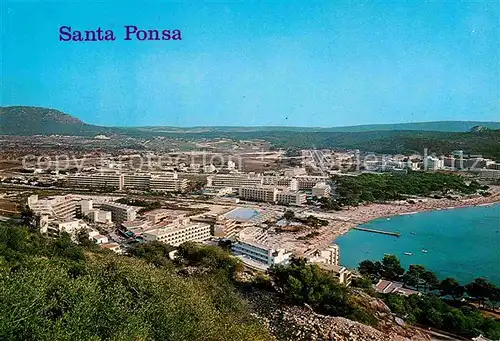 Santa Ponsa Mallorca Islas Baleares Panorama Kat. Calvia