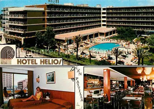 Can Pastilla Palma de Mallorca Hotel Helios Gaestezimmer Bar Kat. Palma de Mallorca