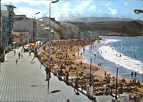 Las Palmas Gran Canaria Playa de la Canteras Kat. Las Palmas Gran Canaria