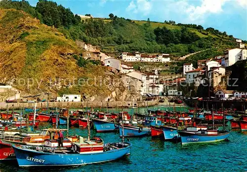 Cudillero Fischereihafen