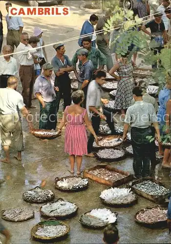 Cambrils Fischmarkt Kat. Costa Dorada