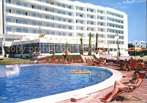 Ibiza Islas Baleares Hotel Toro del Mar Pool Kat. Ibiza