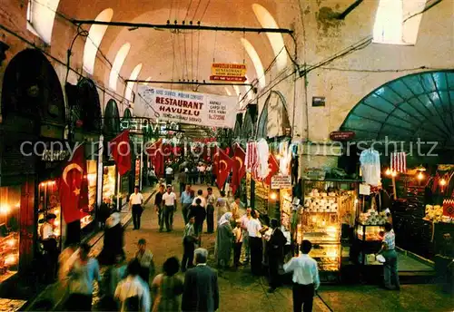 Istanbul Constantinopel Kapali Carsi Covered Grand Bazaar Kat. Istanbul