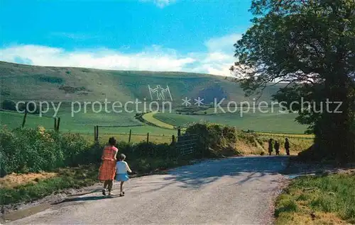 Wilmington East Sussex The Long Man of Wilmington